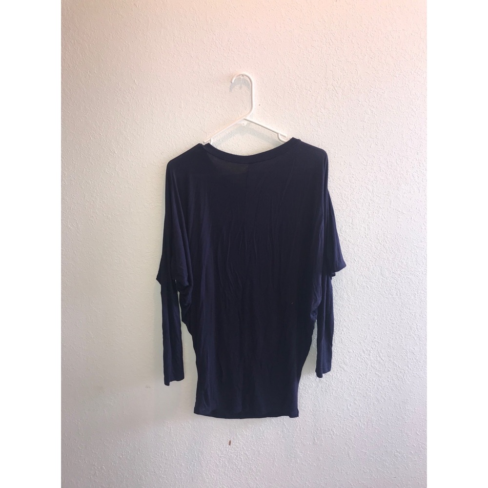 Dark blue long sleeve shirt